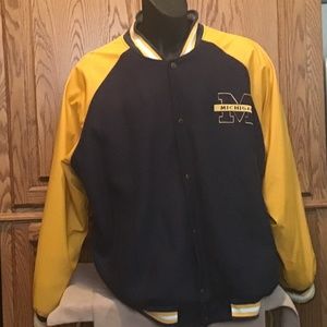 Steve & Barry’s  Regulation Issue Men’s Michigan Varsity Jacket - XL